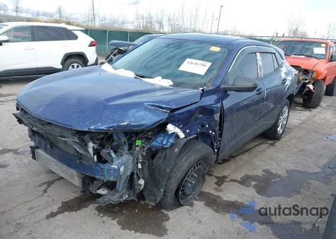 2024 Chevrolet Trax Fwd Sp z USA, uszkodzony, nr VIN KL77LFE27RC160419